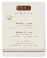 Equestrian Foil-Pressed Multi-Event RSVP Cards