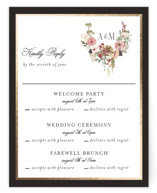 Foil-Pressed Multi-Event RSVP Cards