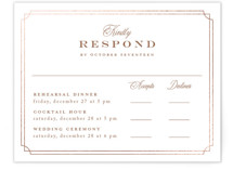 fleu-de-sel Foil-Pressed Multi-Event RSVP Cards