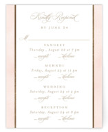 Foil-Pressed Multi-Event RSVP Cards