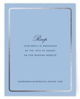 Aperitif Foil-Pressed RSVP Online Enclosure Cards