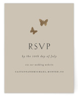 Foil-Pressed RSVP Online Enclosure Cards