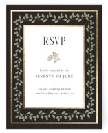 Flouriishing Foil-Pressed RSVP Online Enclosure Cards