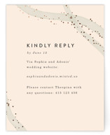 Stefana Foil-Pressed RSVP Online Enclosure Cards