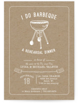 I Do BBQ Rehearsal Dinner Invitations