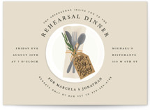 Rehearsal Dinner Invitations