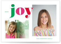Christmas Time Joy Christmas Photo Cards