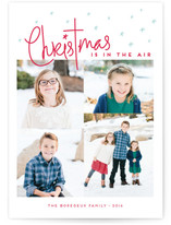 Christmas is in the air Christmas Photo Cards