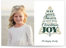 Joyful Tree Christmas Photo Cards