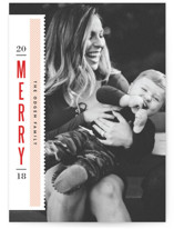 Merry Ticket Christmas Photo Cards