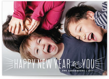 Joyful and Triumphant Christmas Photo Cards