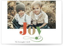 Flourish Christmas Photo Cards