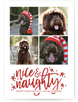 Both Lists Christmas Photo Cards
