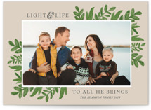 Light & Life Christmas Photo Cards