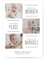 The Miracle of Christmas Christmas Photo Cards
