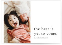 Yet to Come Christmas Photo Cards