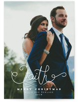 Faith in Love Christmas Photo Cards