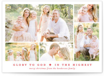 On High Christmas Photo Cards