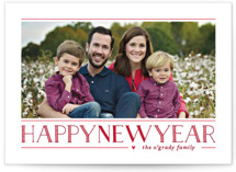 Love Peace Cheer Christmas Photo Cards