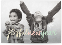 Peace Love Joy Hope Symbols Christmas Photo Cards