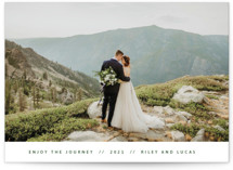 It's About the Journey New Year Photo Cards