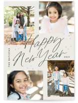 Year Collage New Year Photo Cards