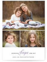 Sending Blessings New Year Photo Cards