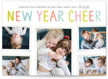 Cheer for a New Year New Year Photo Cards