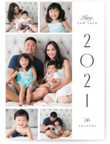 Five New Year Photo Cards
