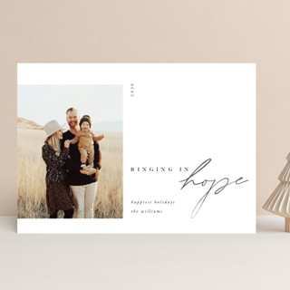 Ringing In Hope New Year Photo Cards