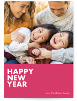 modern new year New Year Photo Cards