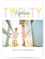 Light Year New Year Photo Cards