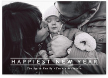 Happiest Twenty Seventeen New Year Photo Cards