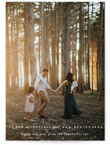 New Adventures and New Beginnings New Year Photo Cards