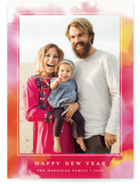 Bright And Happy Year New Year Photo Cards