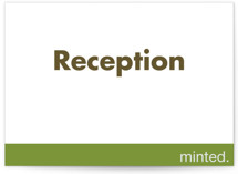 Reception Signs
