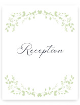 Flower Garden Reception Signs