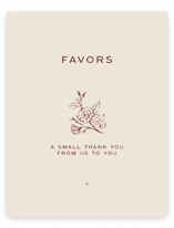 Rose Ink Reception Signs