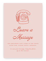 Ring Ring Reception Signs