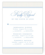 Patterned florals Multi-Event RSVP Cards