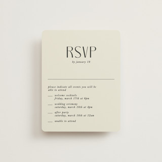 Commonwealth Multi-Event RSVP Cards