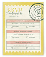 Multi-Event RSVP Cards