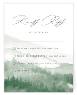 Over the mountains Multi-Event RSVP Cards