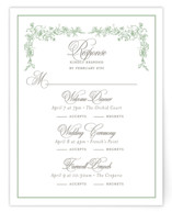 Romantic Garden Multi-Event RSVP Cards