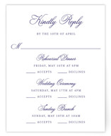 Blooming Crest Multi-Event RSVP Cards