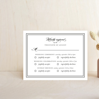 Eloquence Multi-Event RSVP Cards