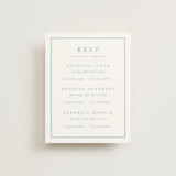 Hydrangea bloom Multi-Event RSVP Cards