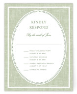 Summer Linen Multi-Event RSVP Cards