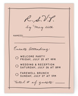 Ballpoint Suite Multi-Event RSVP Cards