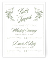 Vintage Garden Multi-Event RSVP Cards